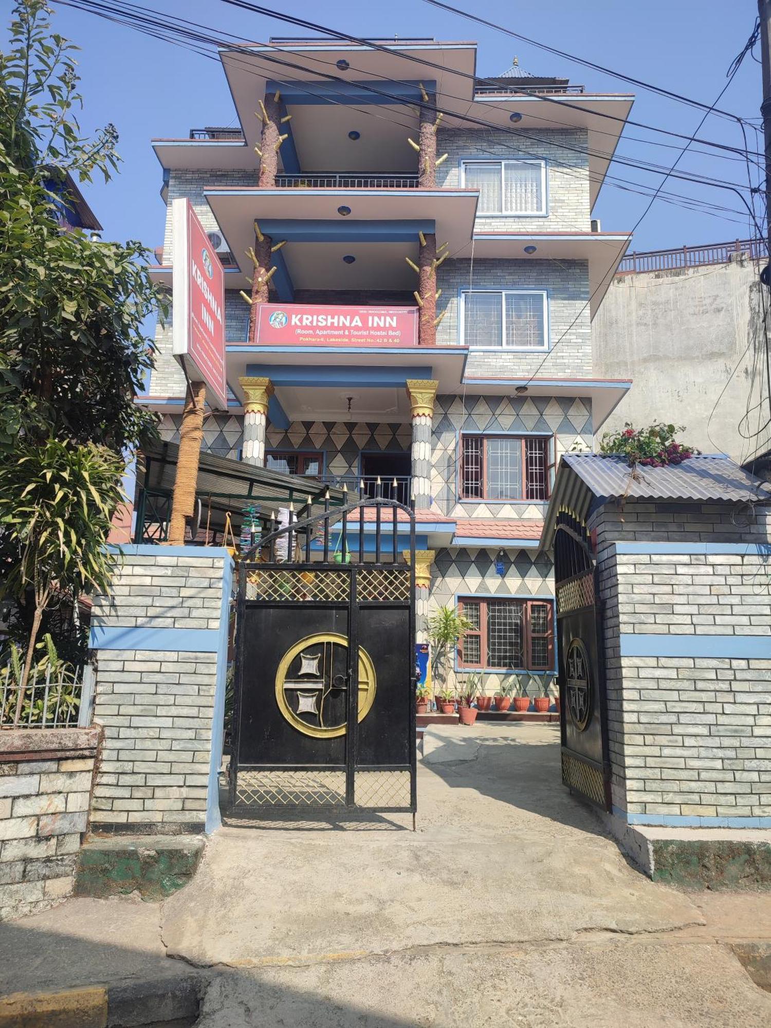 פוקהרה Krishna Inn מראה חיצוני תמונה